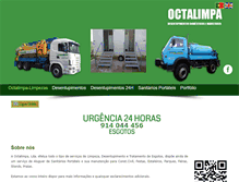 Tablet Screenshot of octalimpa.com